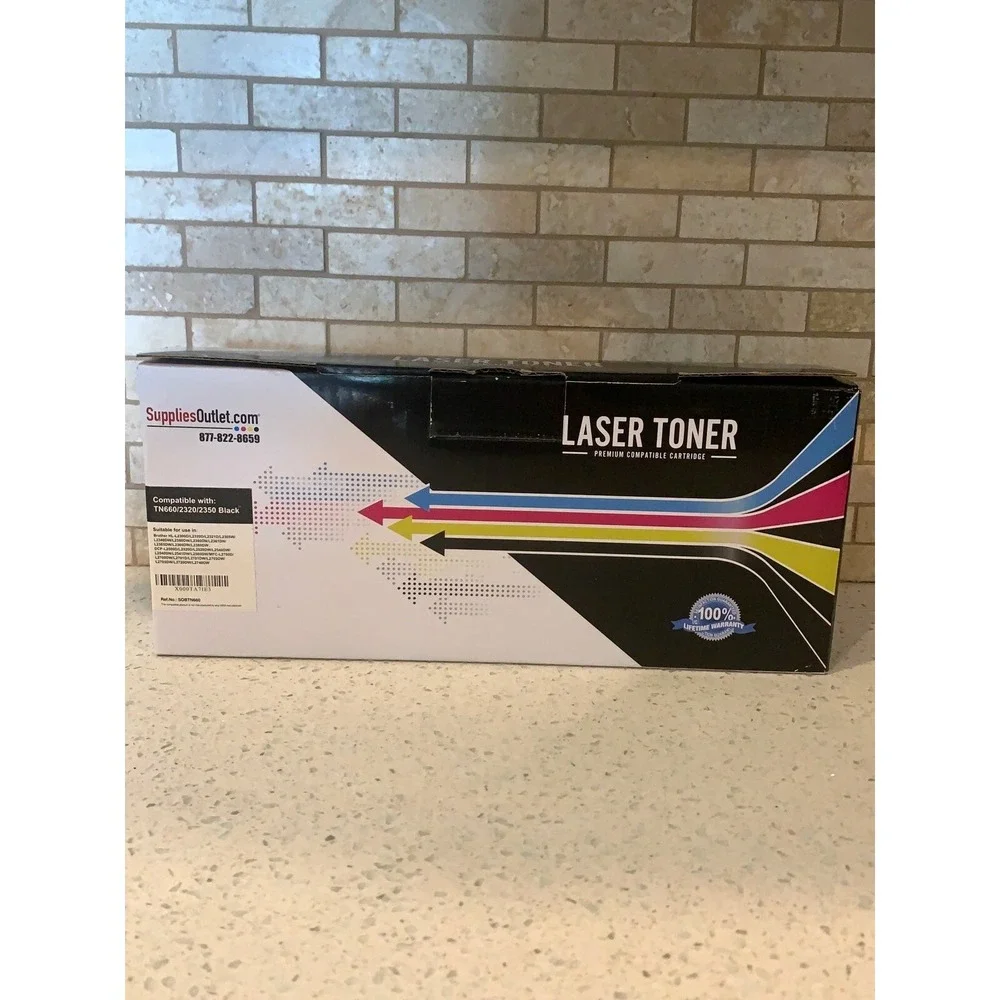 2 Supplies Outlet Laser Toner TN660/2320/2350 Black, 2‎ Pack Bt